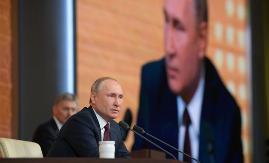 Russia Putin News Conference