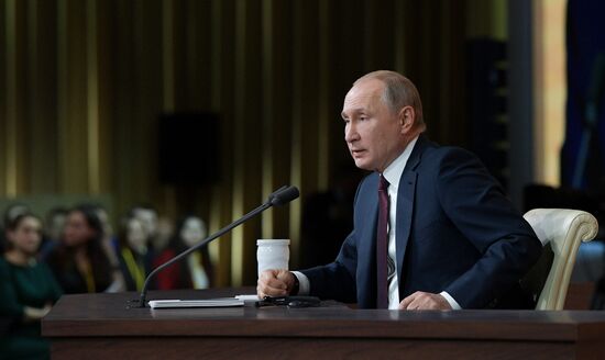 Russia Putin News Conference