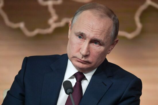 Russia Putin News Conference