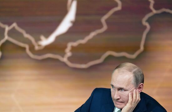 Russia Putin News Conference