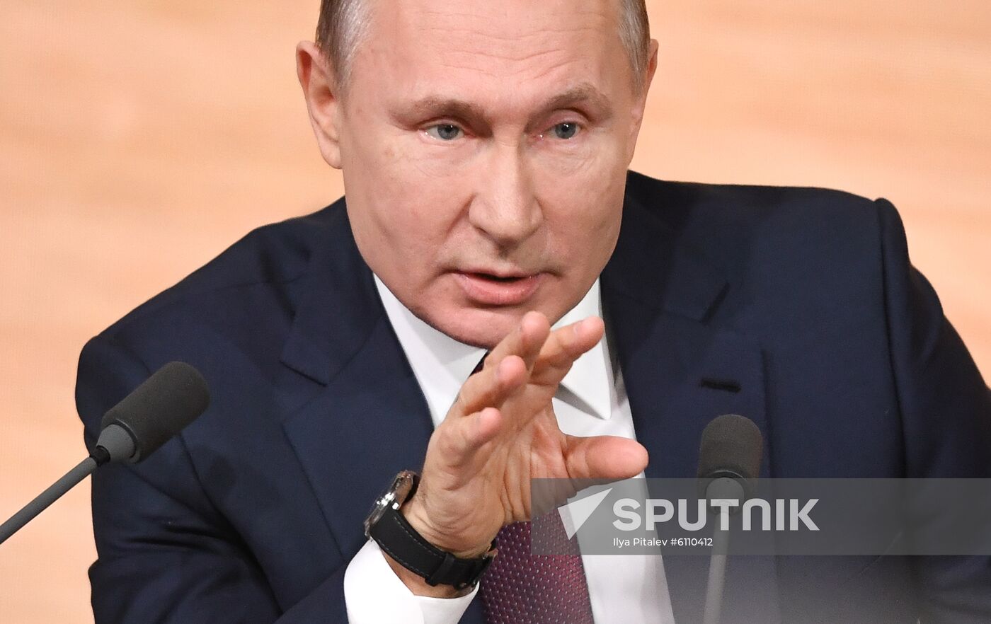 Russia Putin News Conference