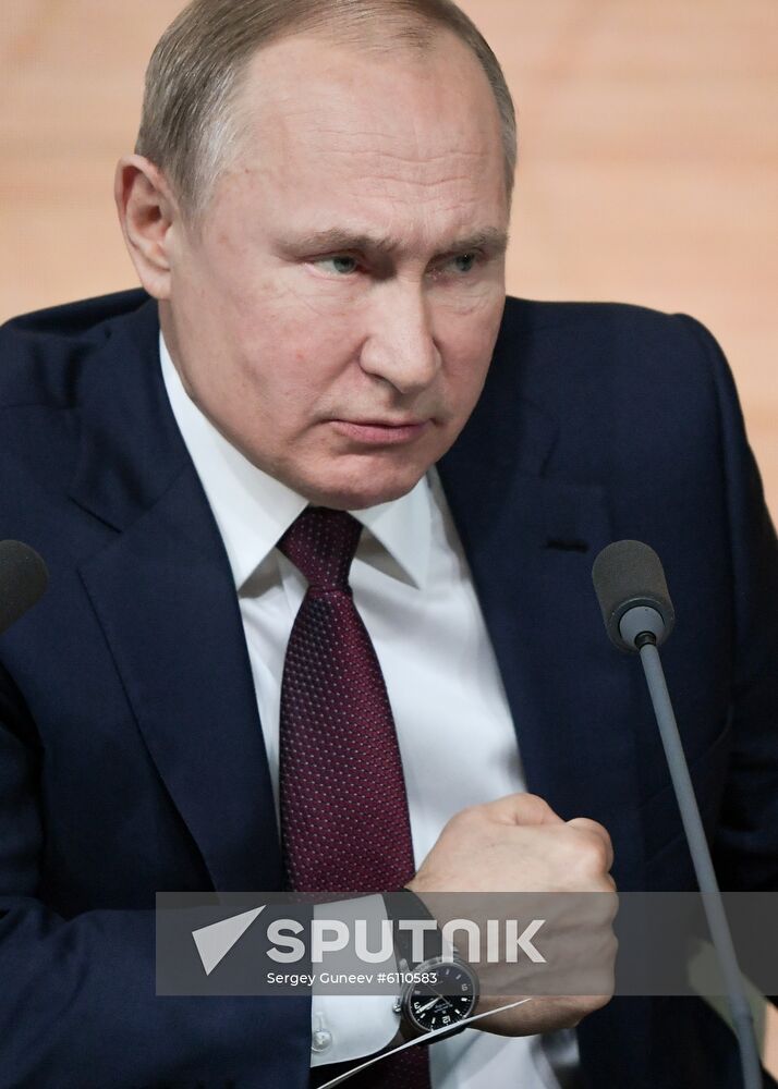 Russia Putin News Conference