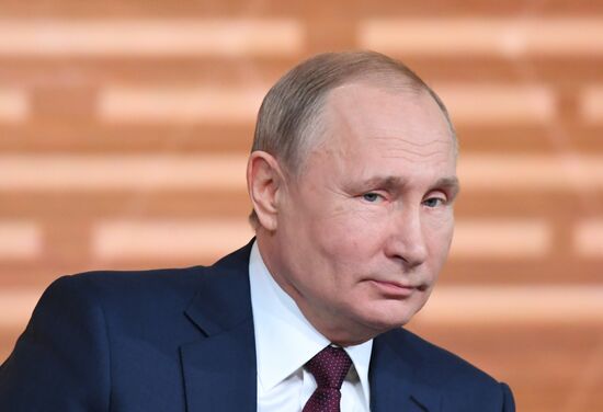 Russia Putin News Conference