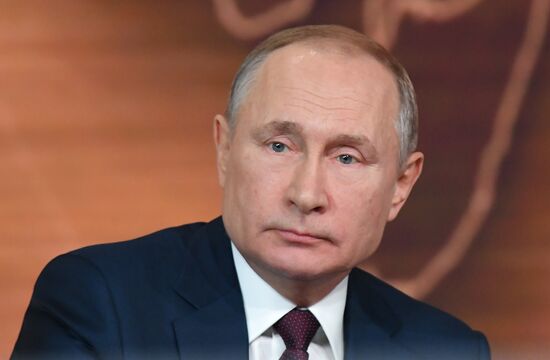 Russia Putin News Conference