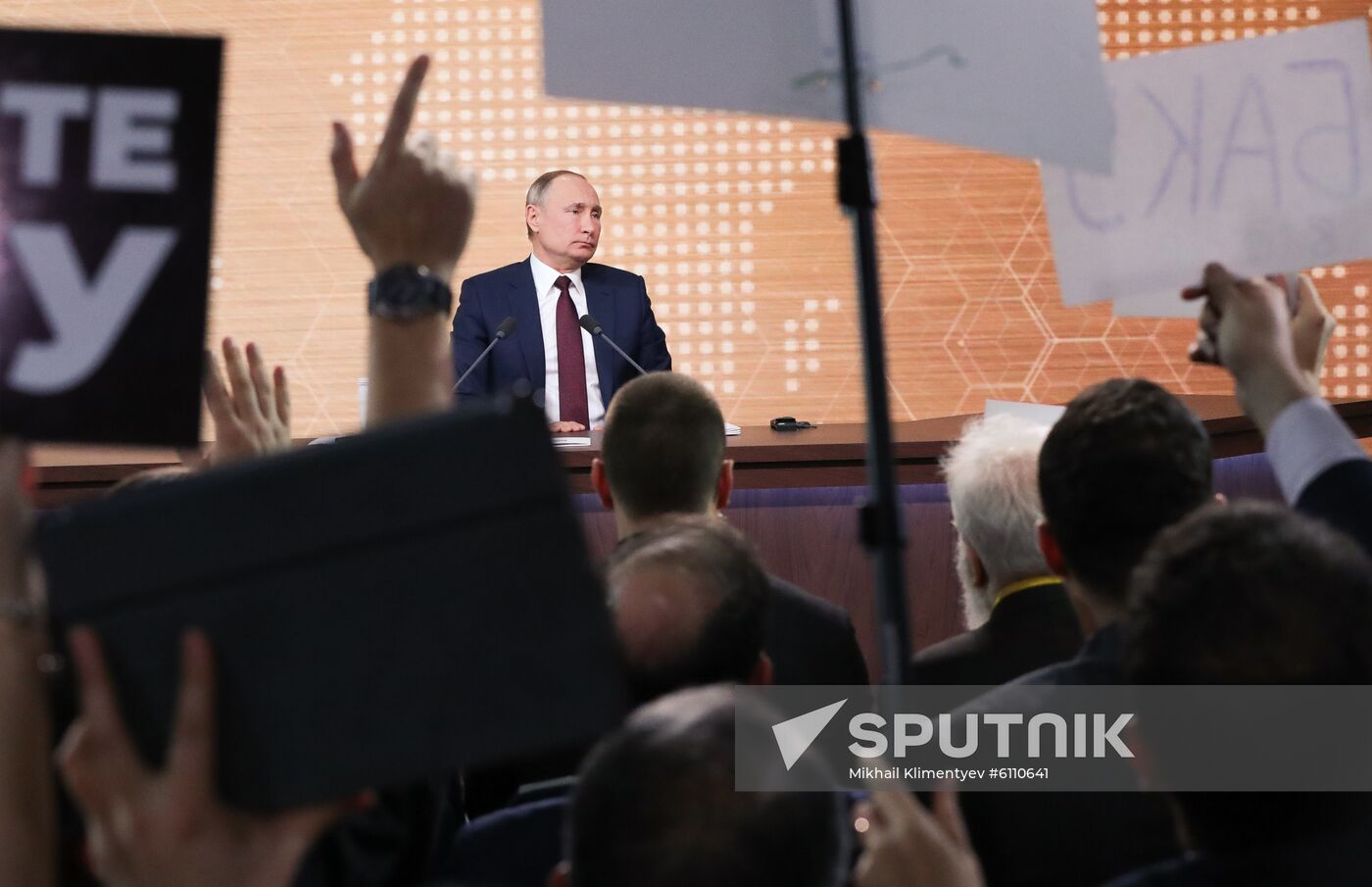Russia Putin News Conference