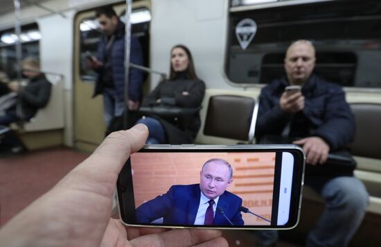 Russia Putin News Conference
