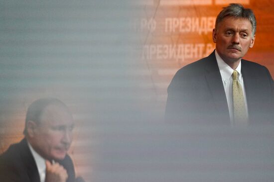 Russia Putin News Conference