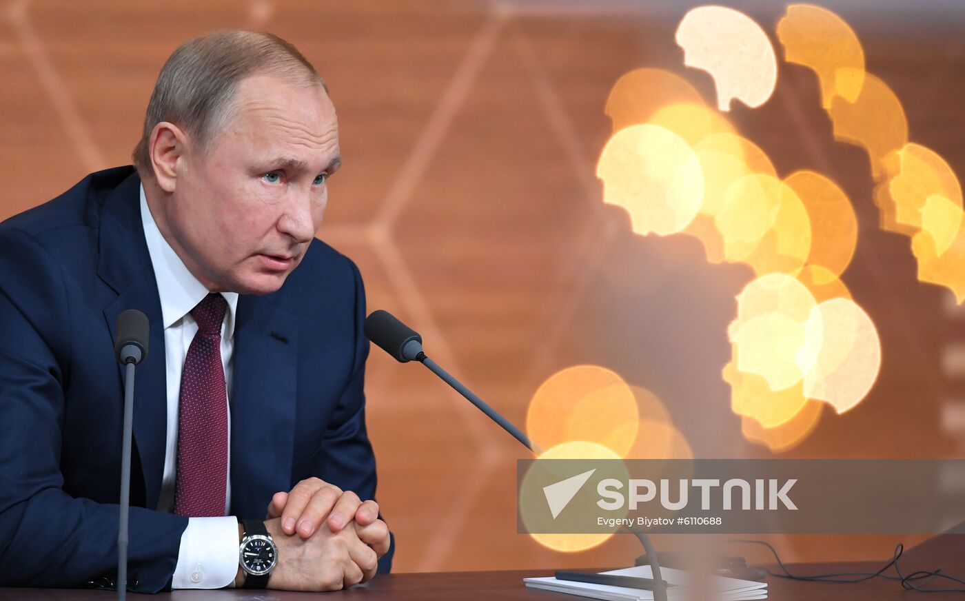 Russia Putin News Conference