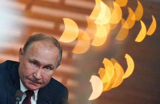 Russia Putin News Conference