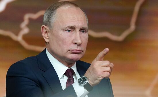 Russia Putin News Conference