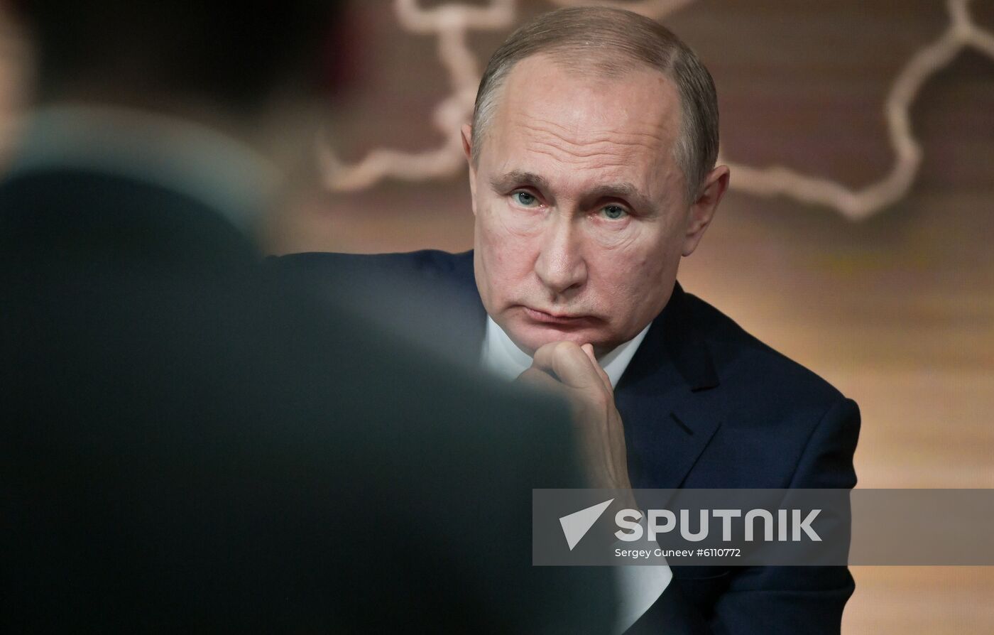 Russia Putin News Conference