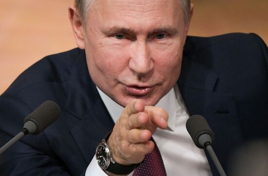 Russia Putin News Conference