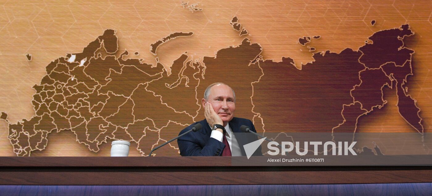 Russia Putin News Conference