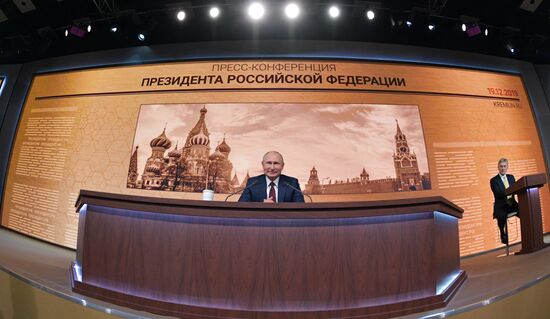 Russia Putin News Conference