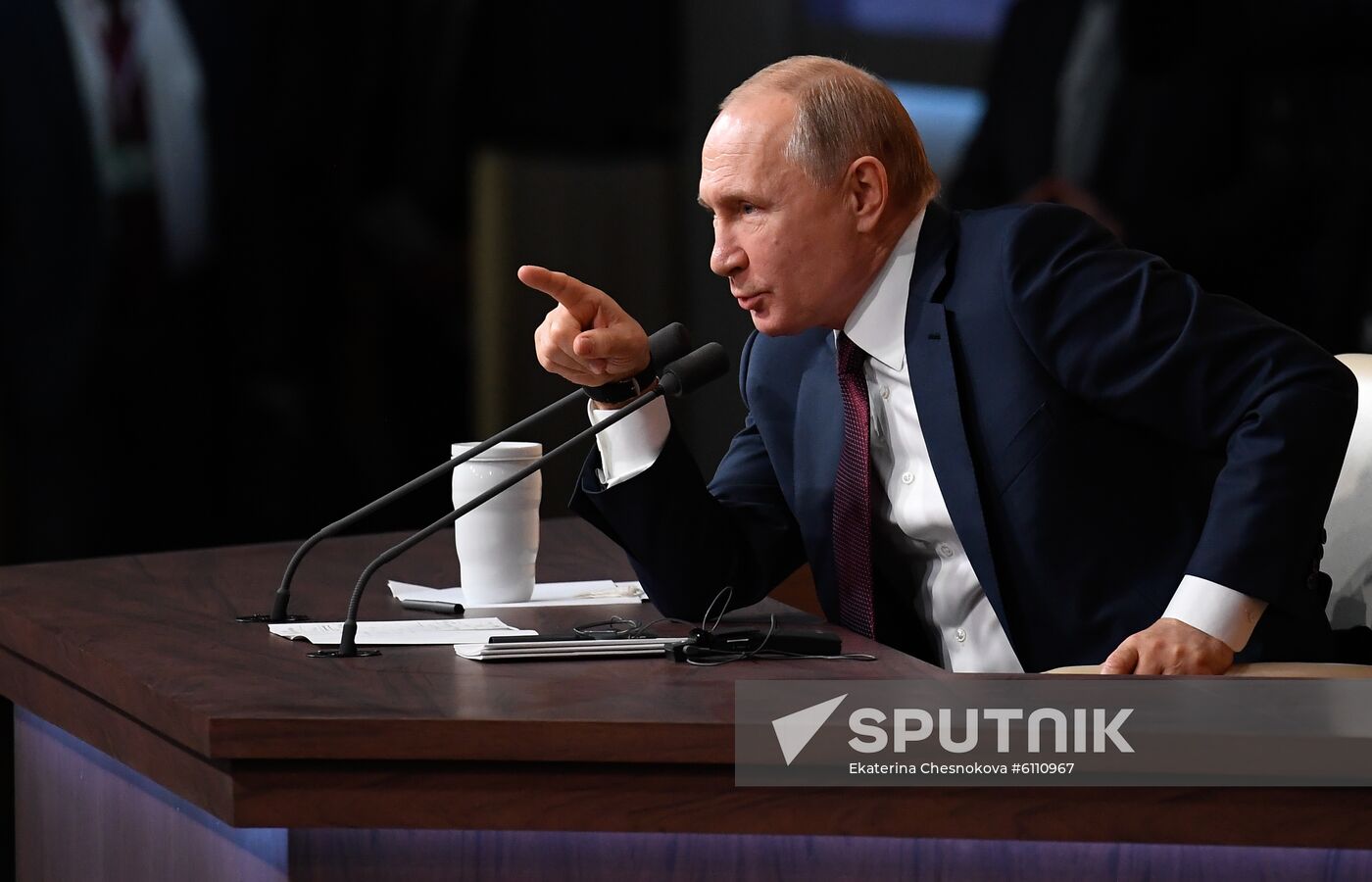 Russia Putin News Conference