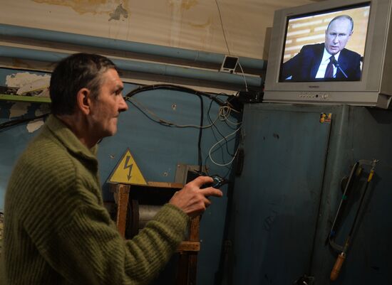 Rusia Putin News Conference