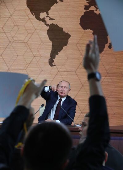 Russia Putin News Conference