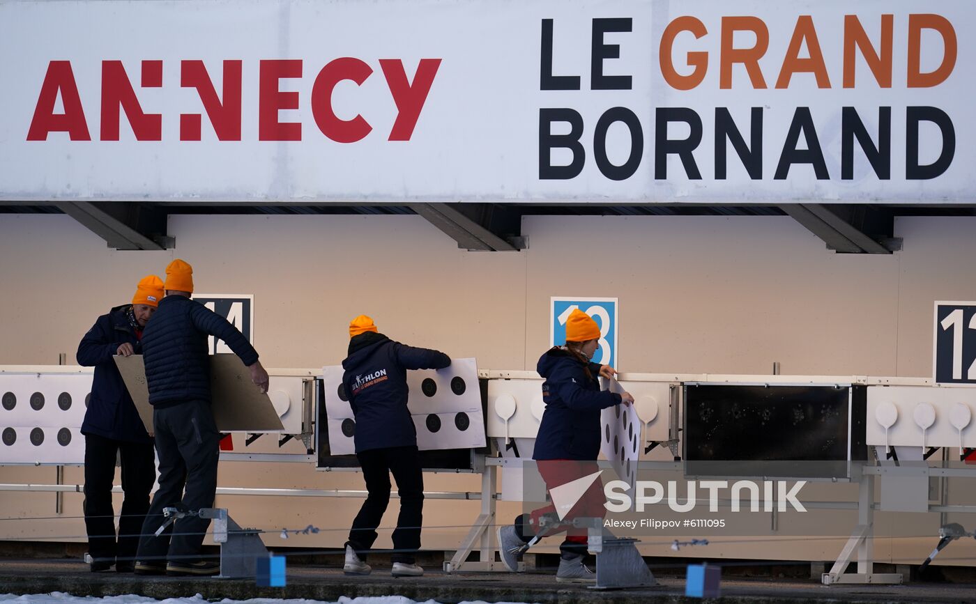 France Biathlon World Cup Men Sprint