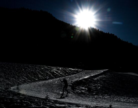 France Biathlon World Cup Men Sprint