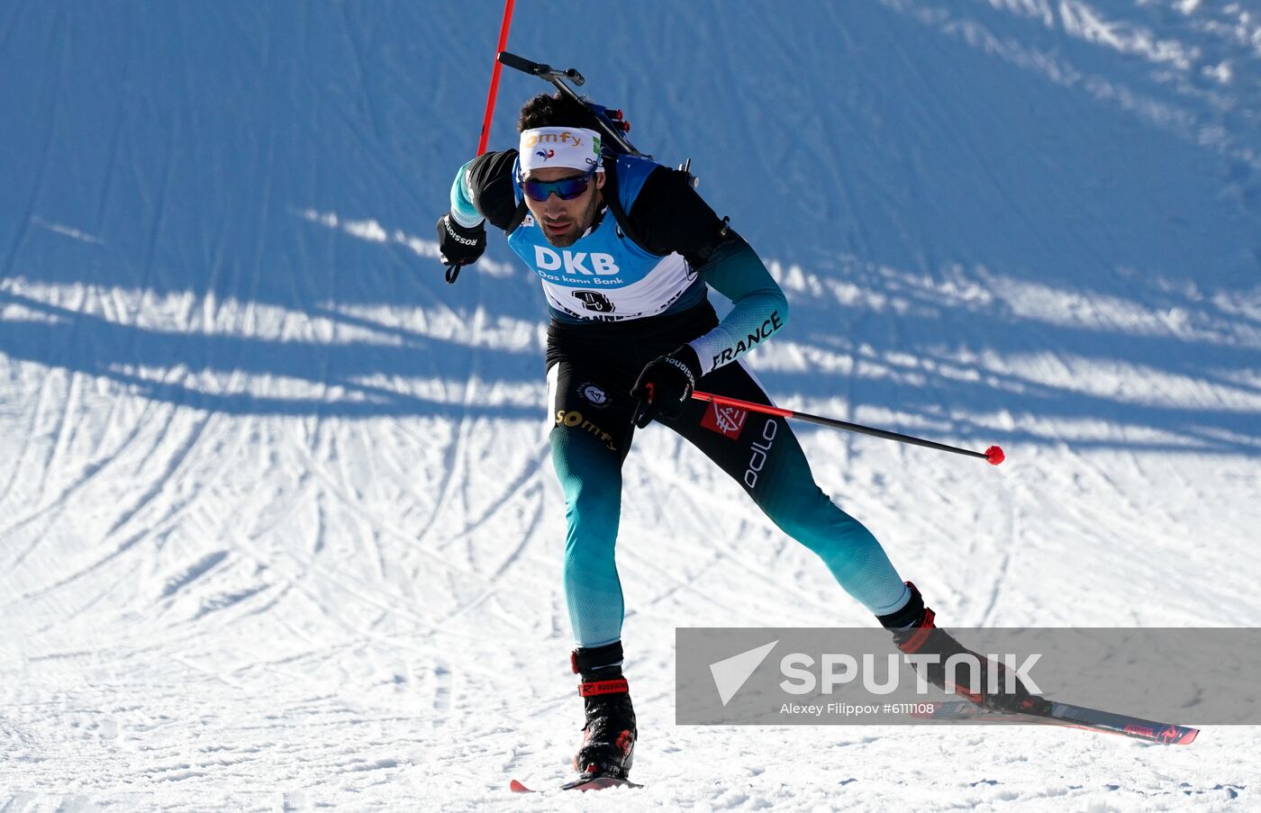 France Biathlon World Cup Men Sprint