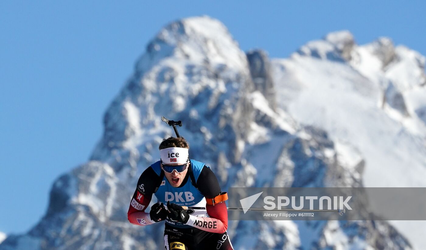 France Biathlon World Cup Men Sprint