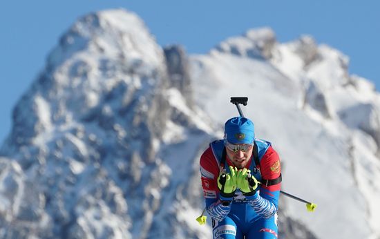 France Biathlon World Cup Men Sprint
