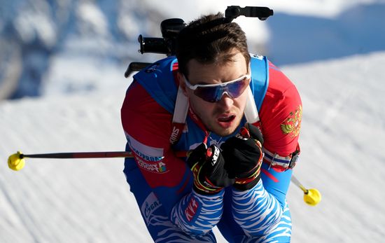 France Biathlon World Cup Men Sprint