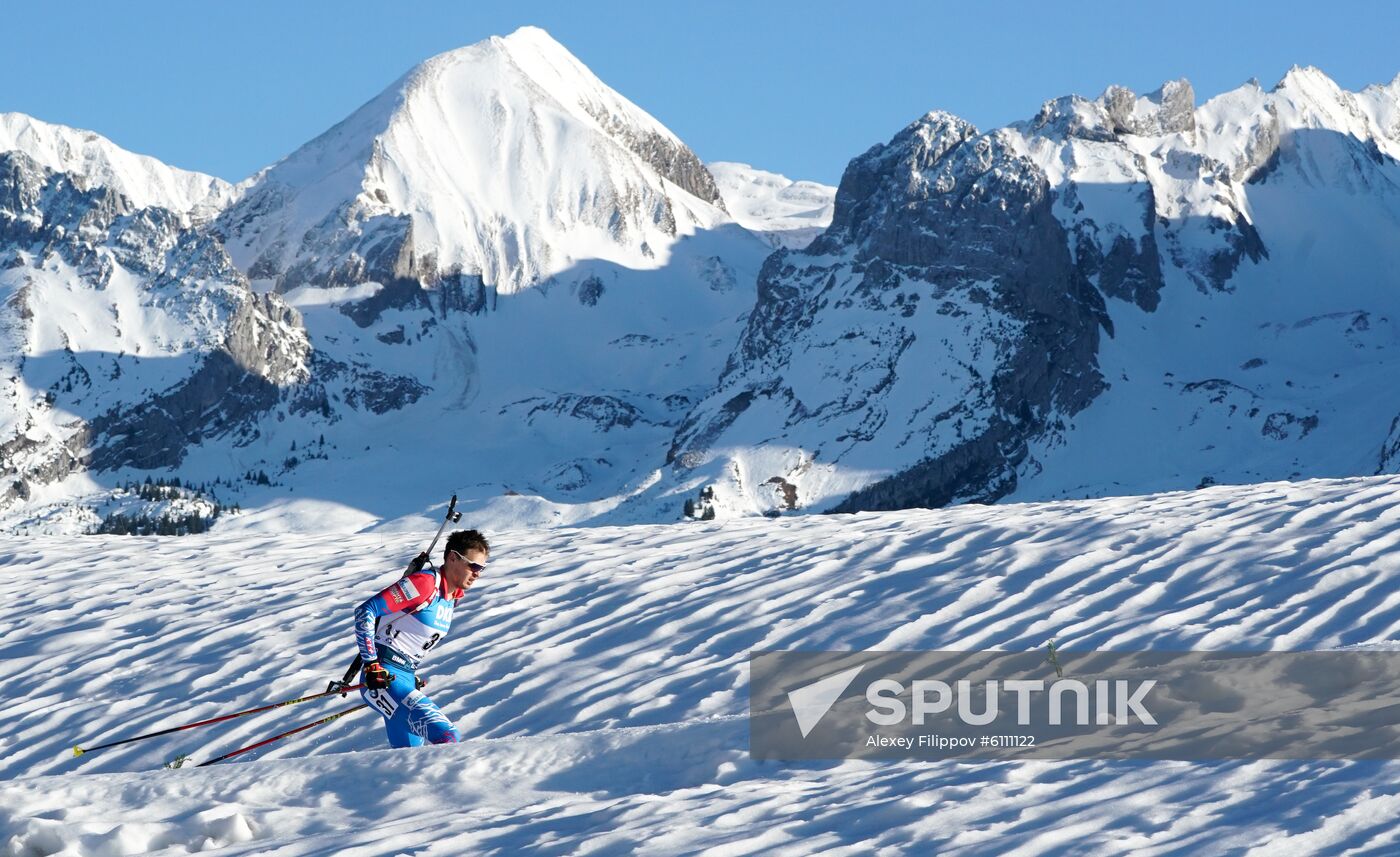 France Biathlon World Cup Men Sprint