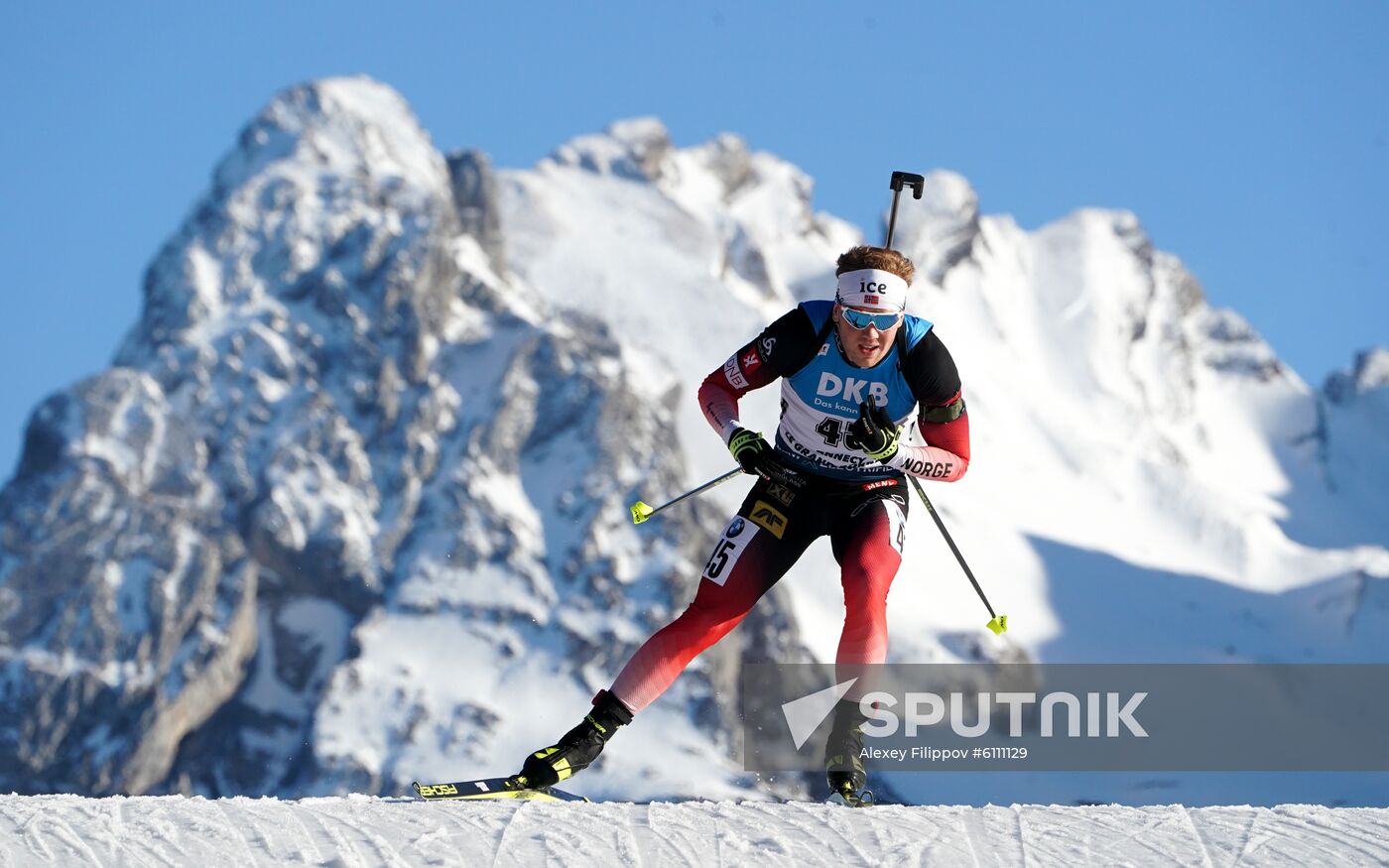 France Biathlon World Cup Men Sprint