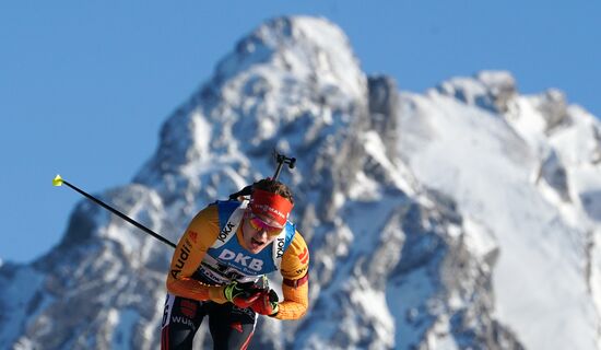 France Biathlon World Cup Men Sprint