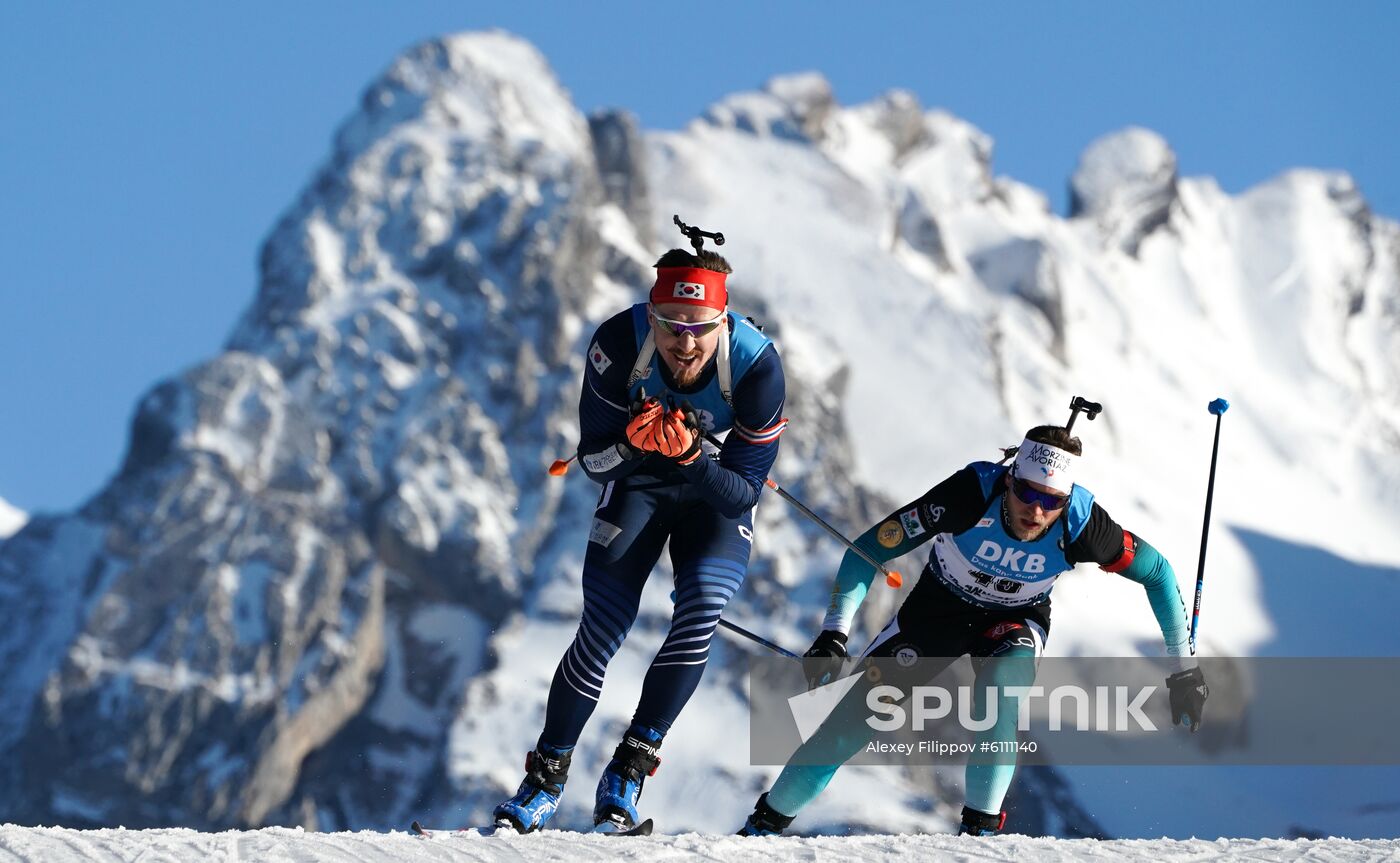 France Biathlon World Cup Men Sprint