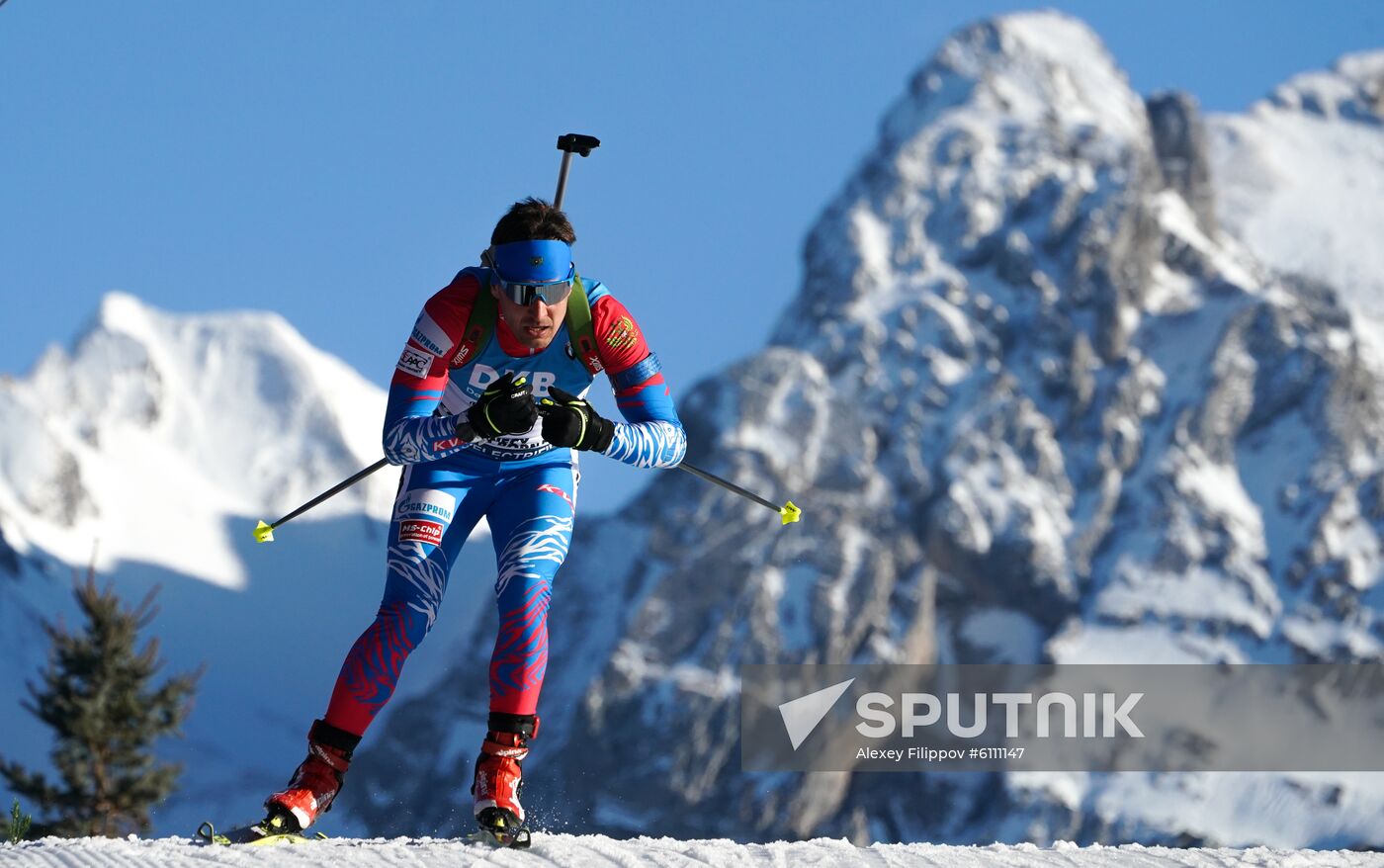 France Biathlon World Cup Men Sprint