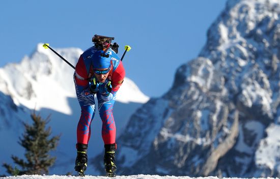 France Biathlon World Cup Men Sprint
