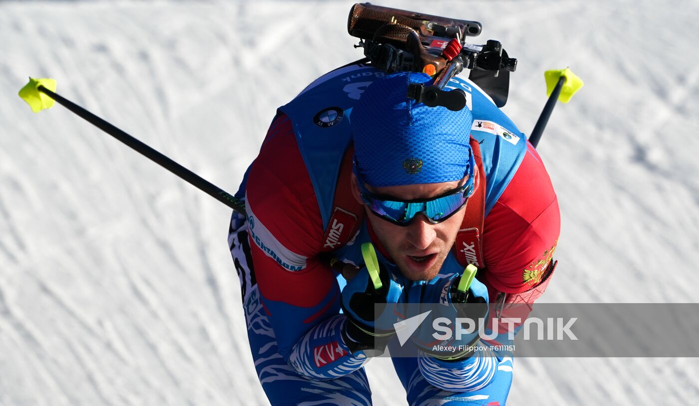 France Biathlon World Cup Men Sprint