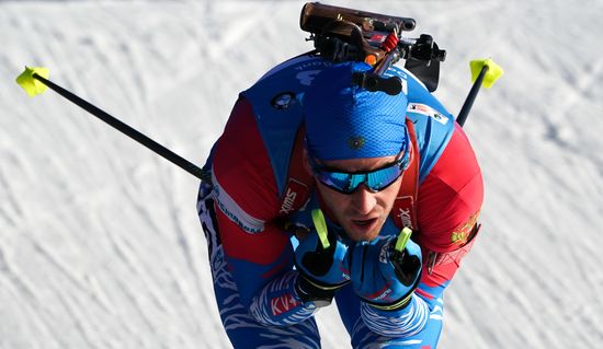 France Biathlon World Cup Men Sprint