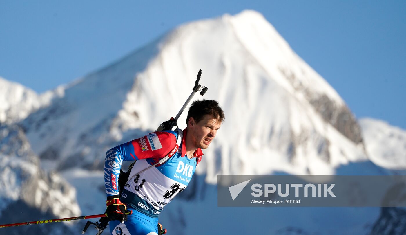 France Biathlon World Cup Men Sprint