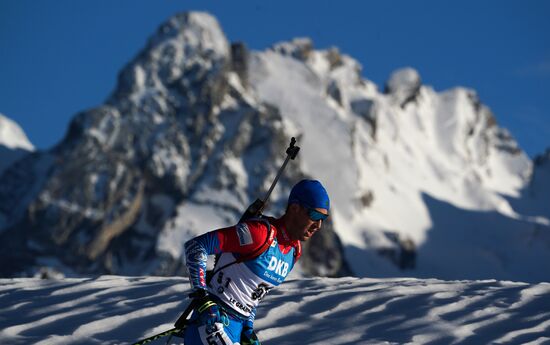 France Biathlon World Cup Men Sprint