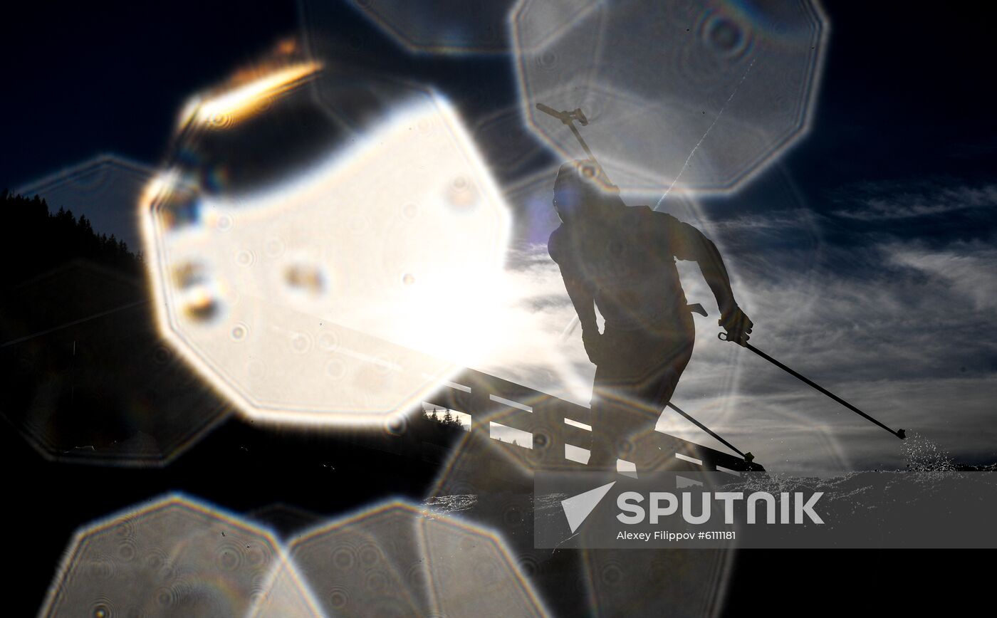 France Biathlon World Cup Men Sprint