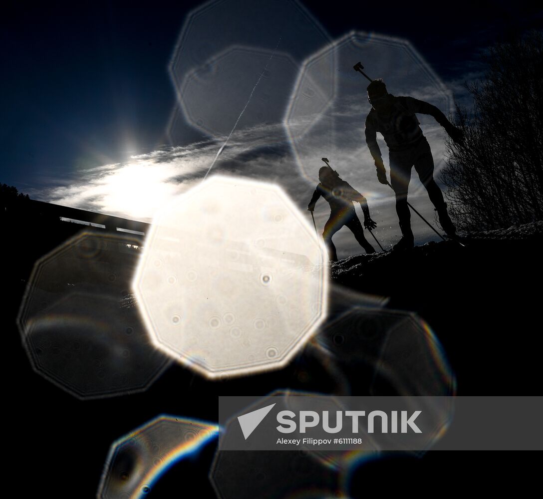 France Biathlon World Cup Men Sprint