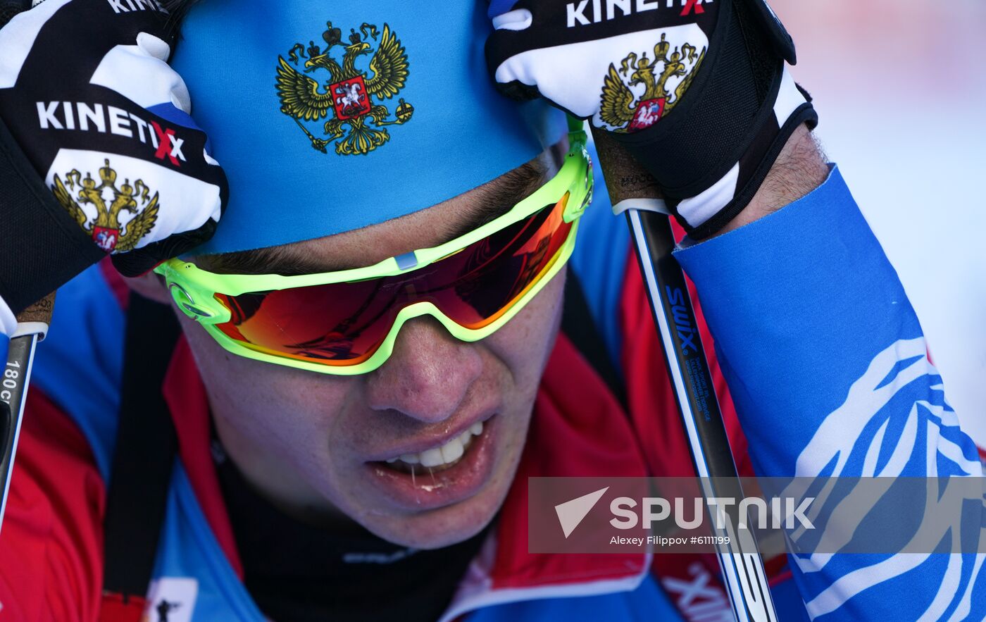 France Biathlon World Cup Men Sprint