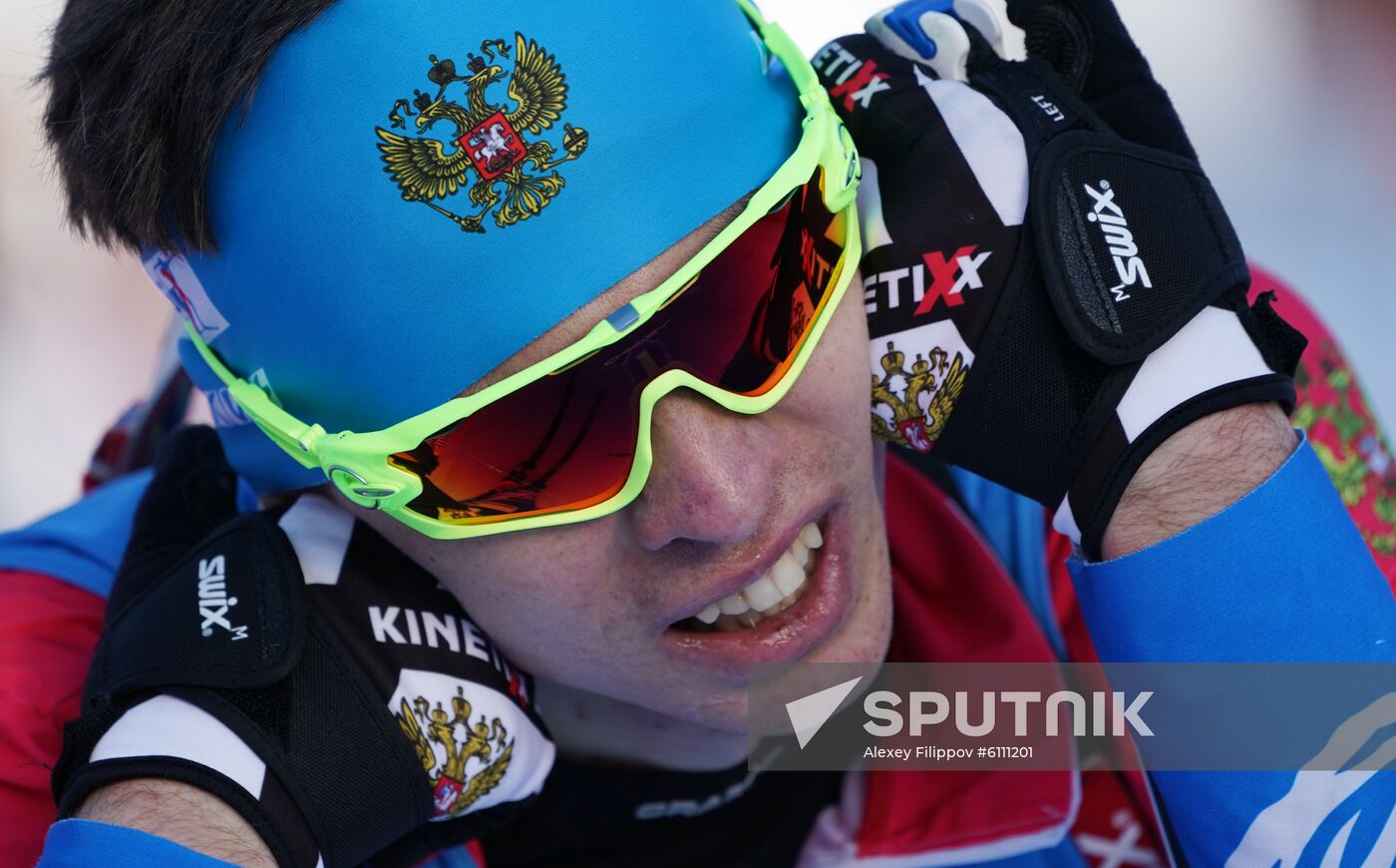 France Biathlon World Cup Men Sprint