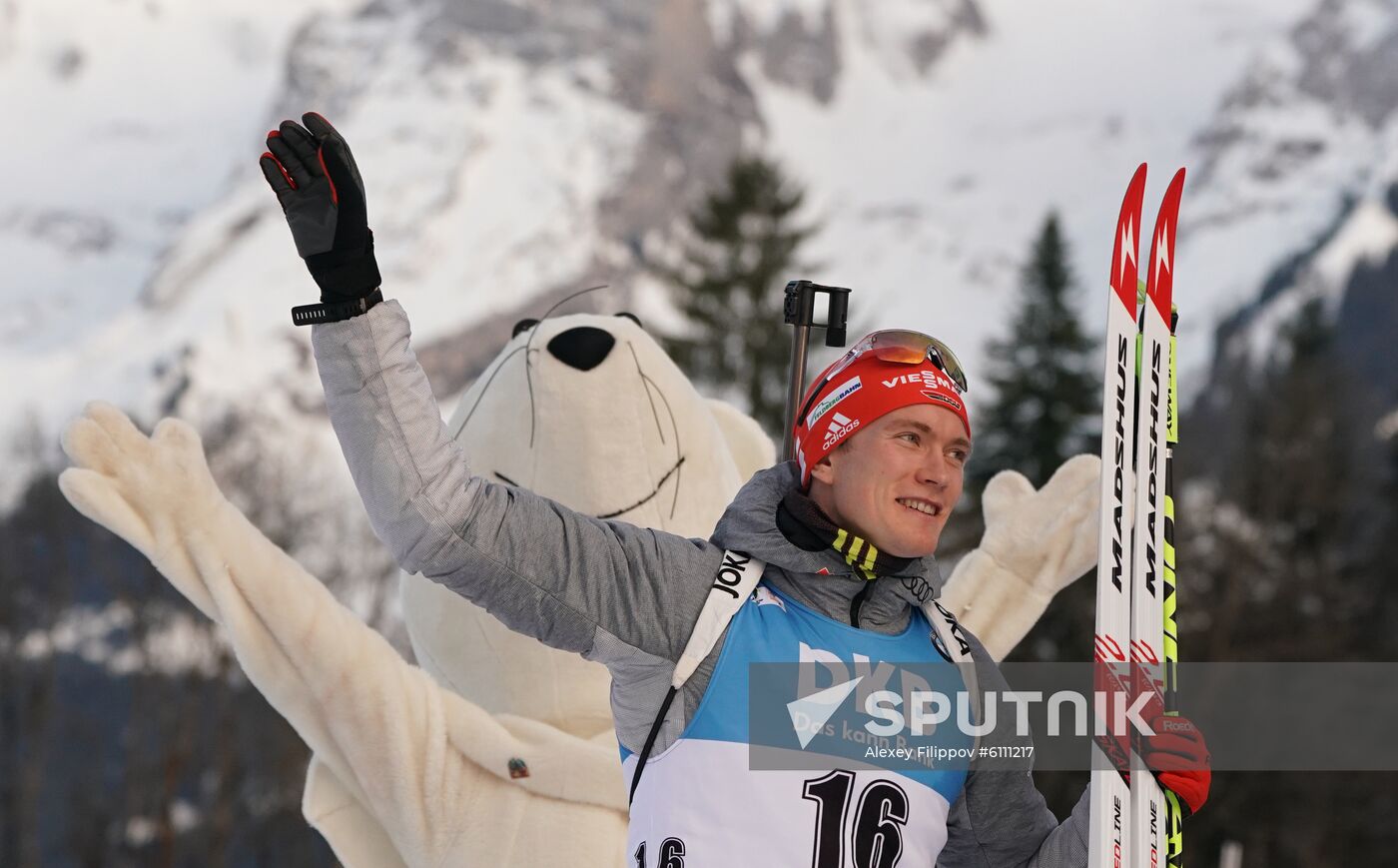 France Biathlon World Cup Men Sprint