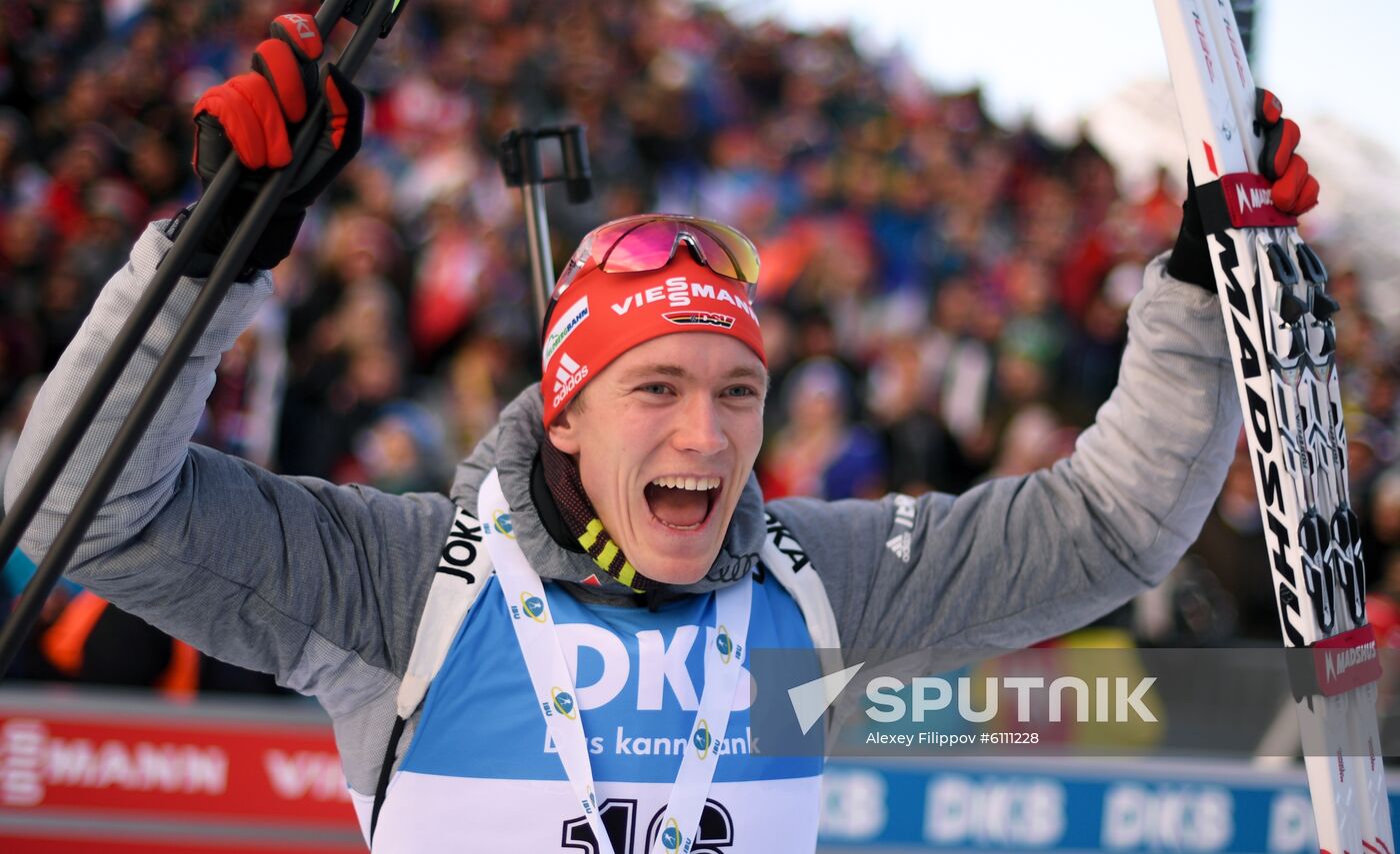 France Biathlon World Cup Men Sprint