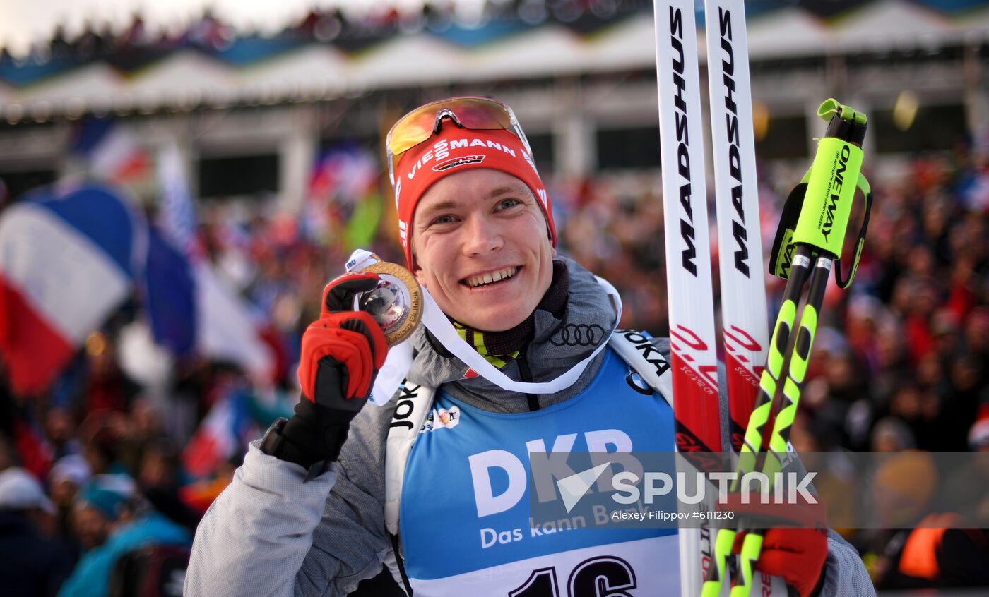 France Biathlon World Cup Men Sprint