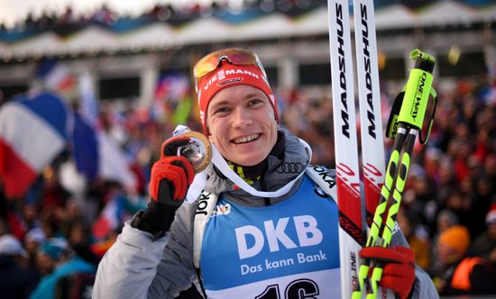 France Biathlon World Cup Men Sprint
