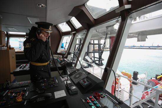 Russia Rescue Tugboat