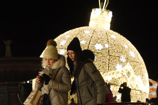 Russia New Year Preparations
