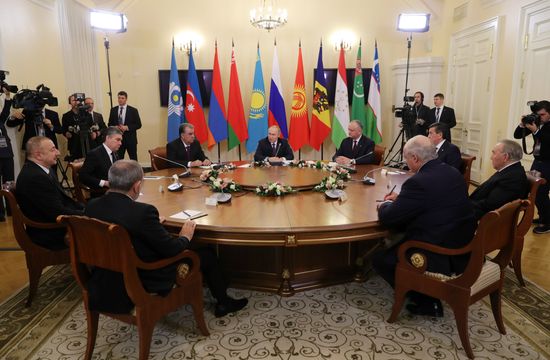 Russia CIS Heads