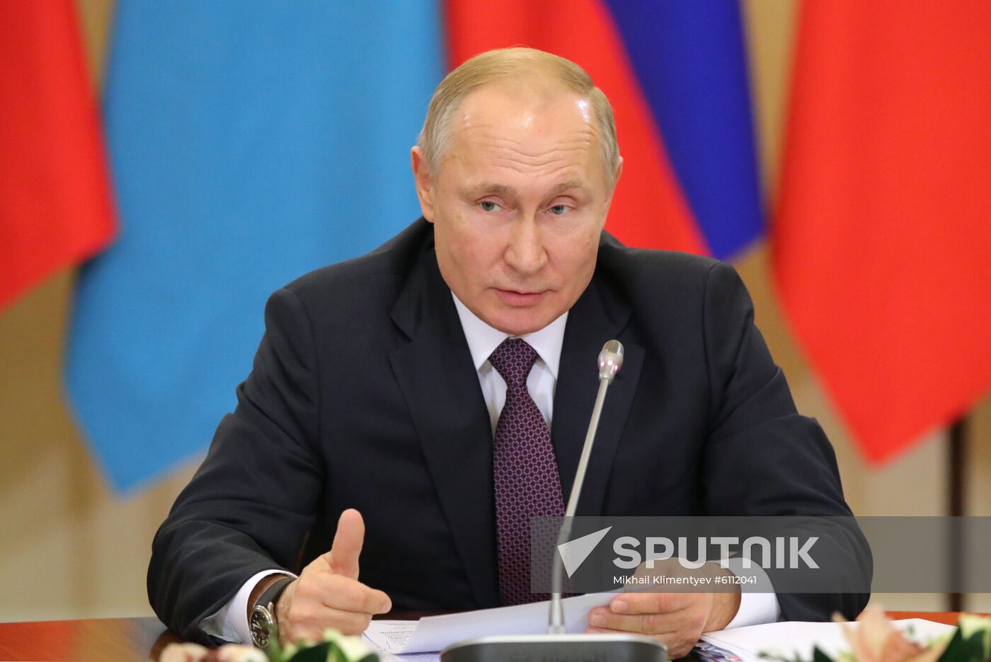 Russia CIS Heads