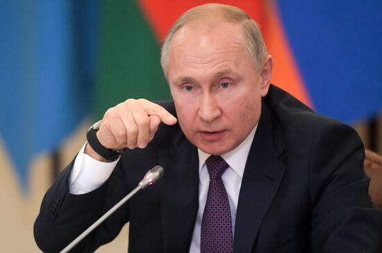Russia CIS Heads